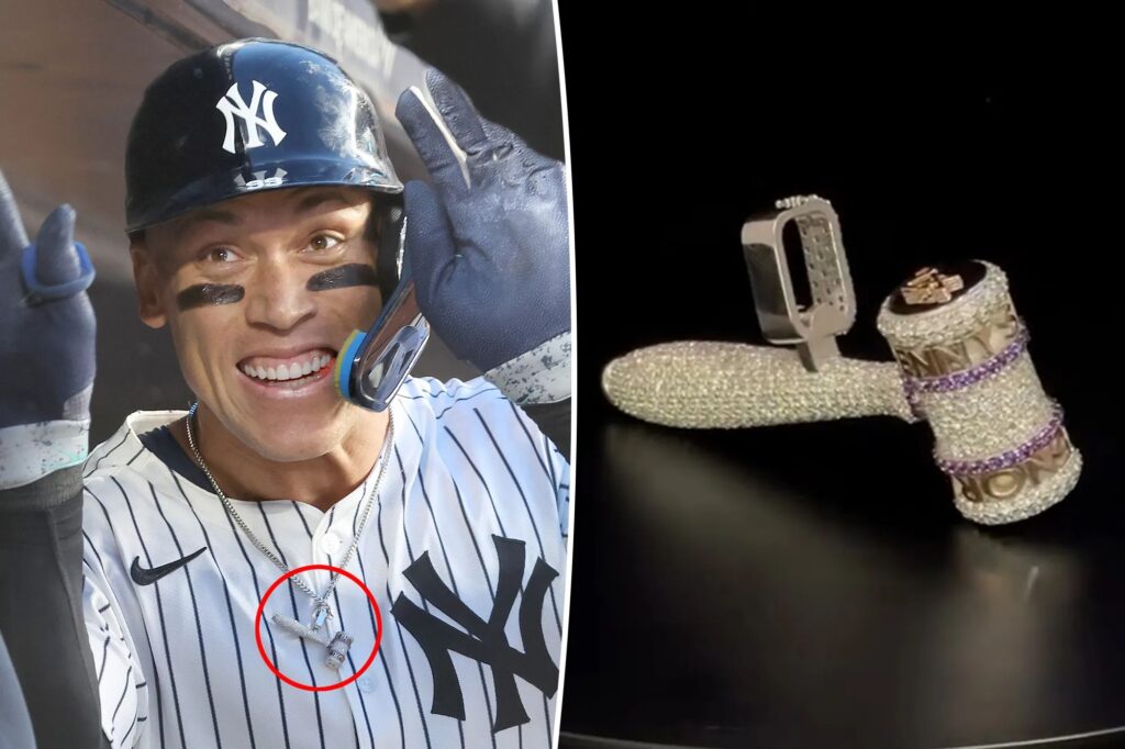Exclusive | Aaron $ 20 million diamond gavel necklace was provided by a teammate, and has hidden special details: "He loved him"
