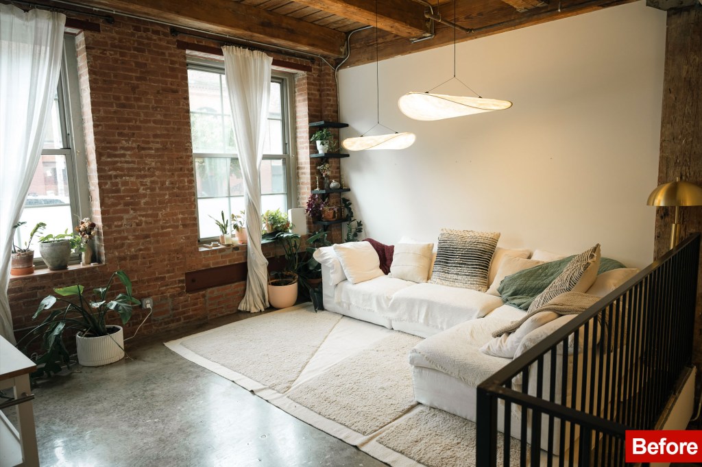I transformed my friend's apartment into an urban oasis for about $ 2,500, here is like