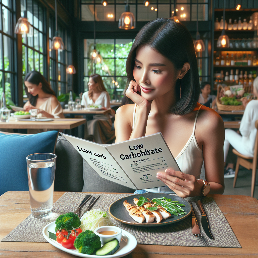 strategies for low carb dining out