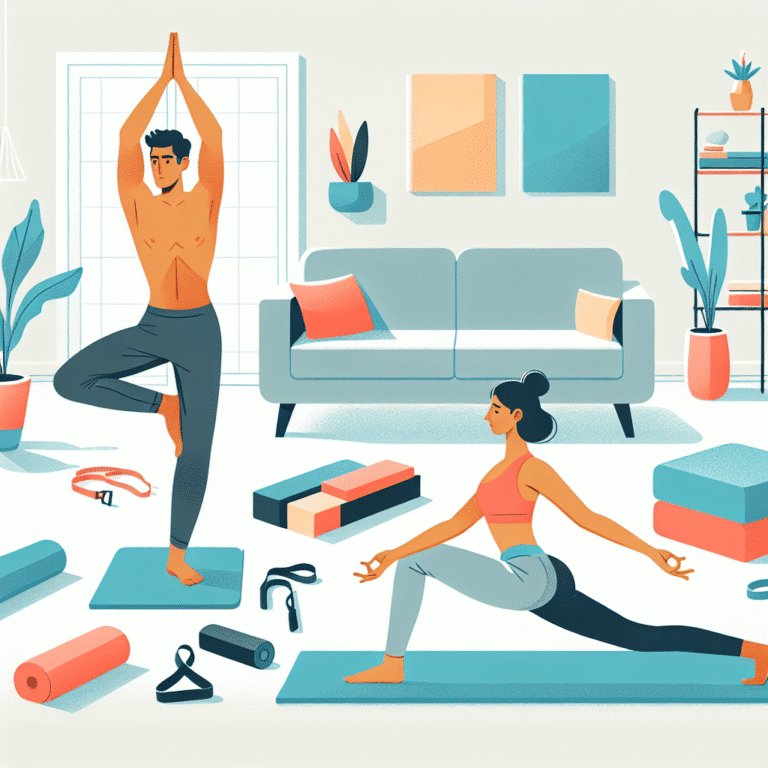 yoga stretches to enhance home workouts