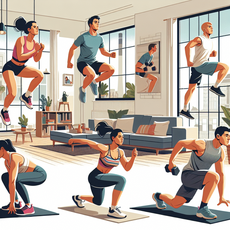 home HIIT workouts for weight loss