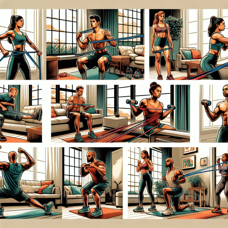 home resistance band workout plan
