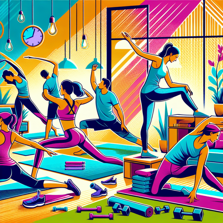 dynamic stretching routines for home workouts