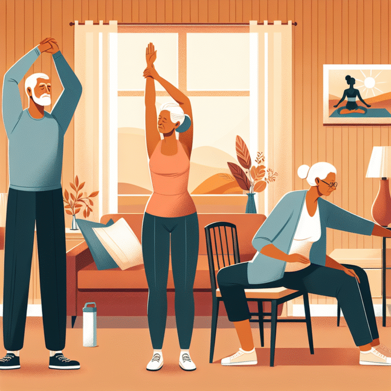 home stretching exercises for seniors