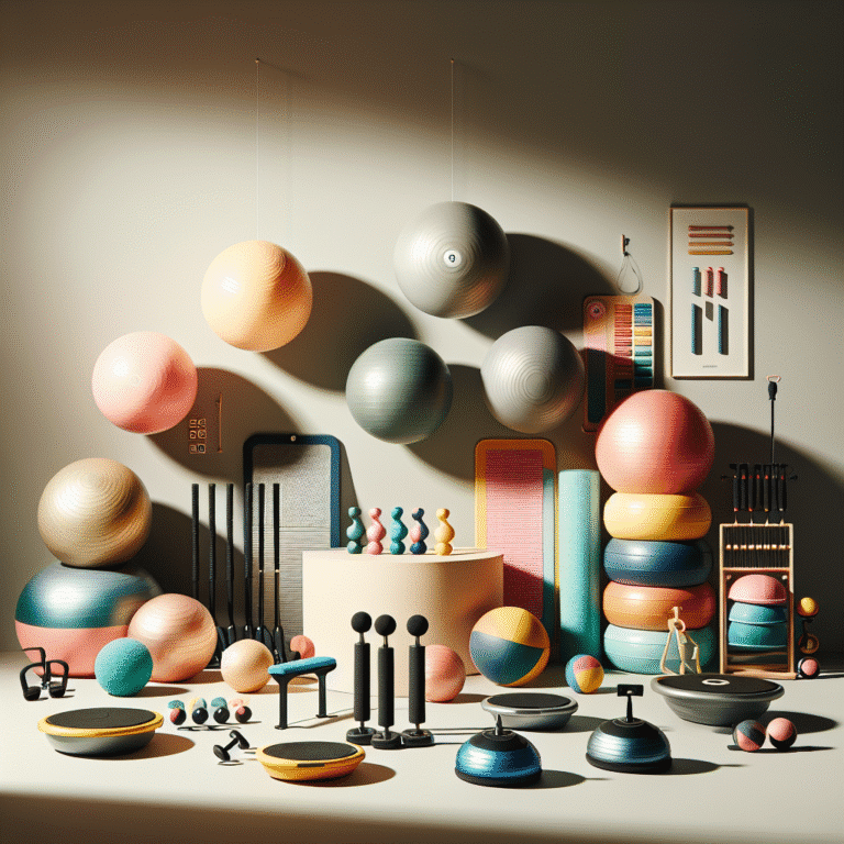 home stability balls and balance tools