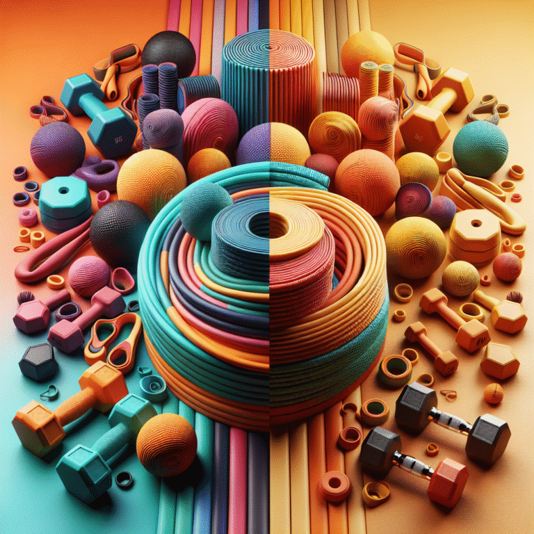 home resistance bands vs dumbbells