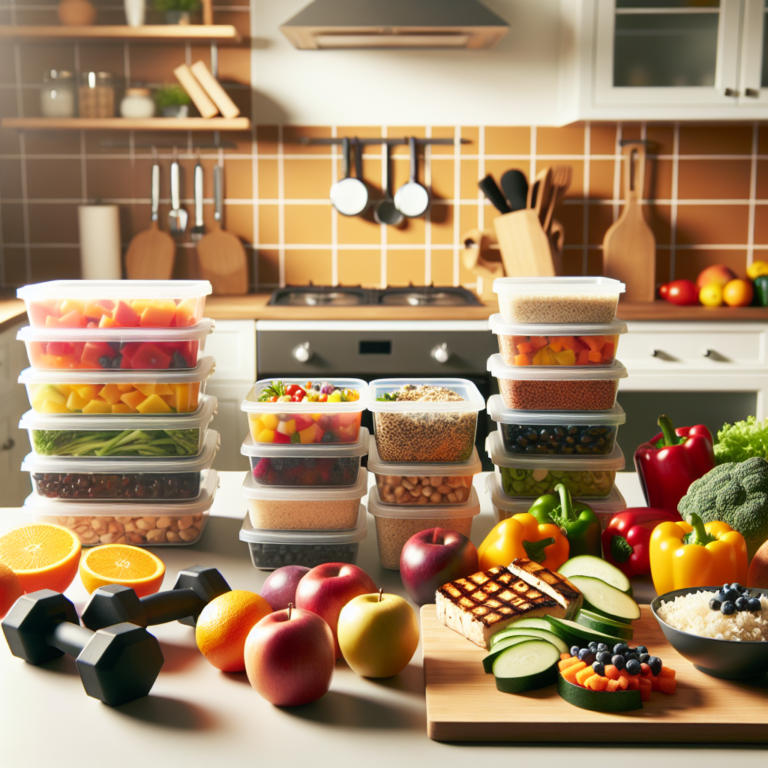 simple home meal prep for fitness goals.