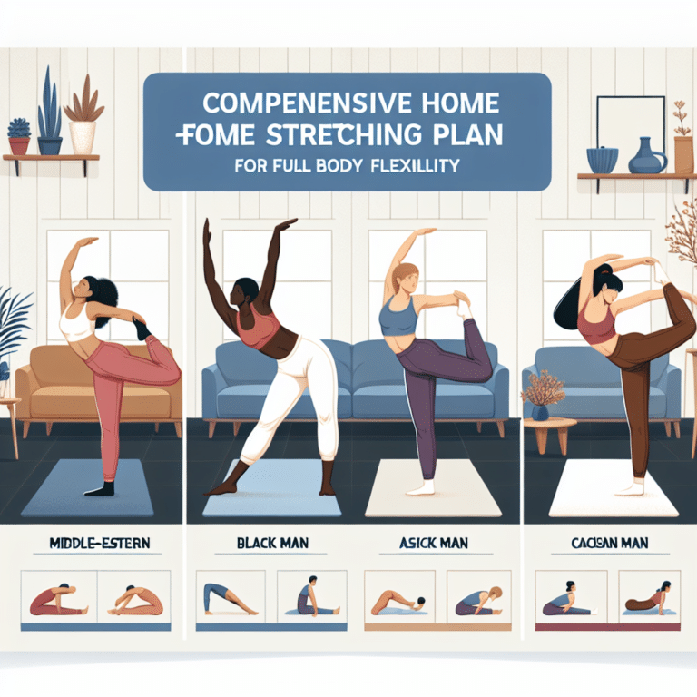 comprehensive home stretching plan for full body flexibility