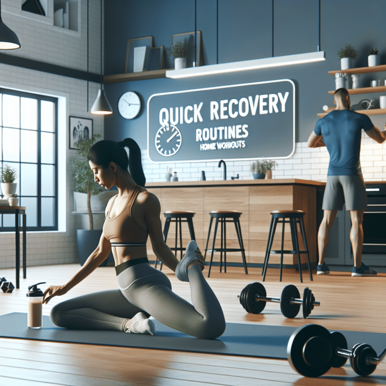 quick recovery routines to follow after home workouts