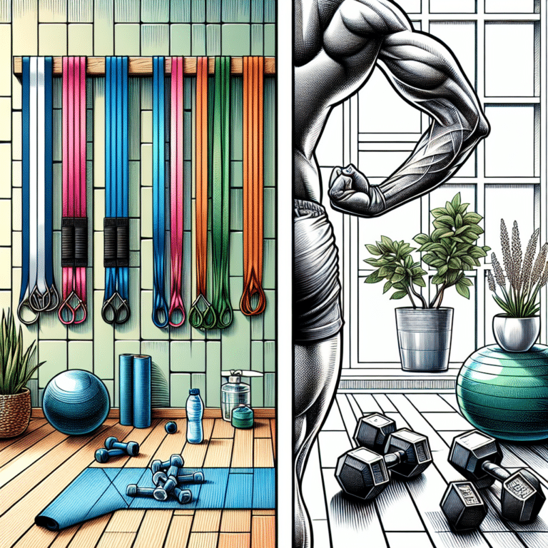 home resistance bands vs dumbbells