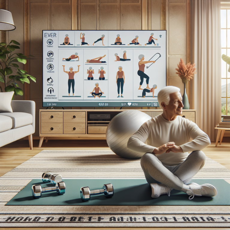home workout routines for seniors
