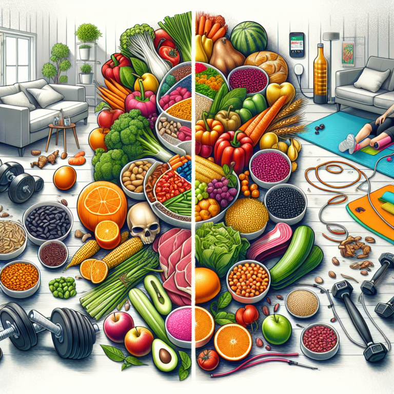 balanced diets for home strength training