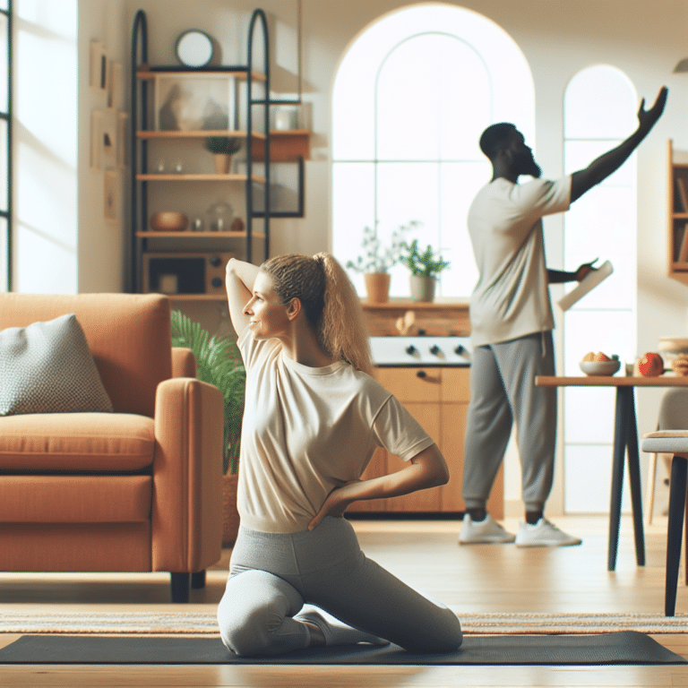 stretching for lower back relief at home