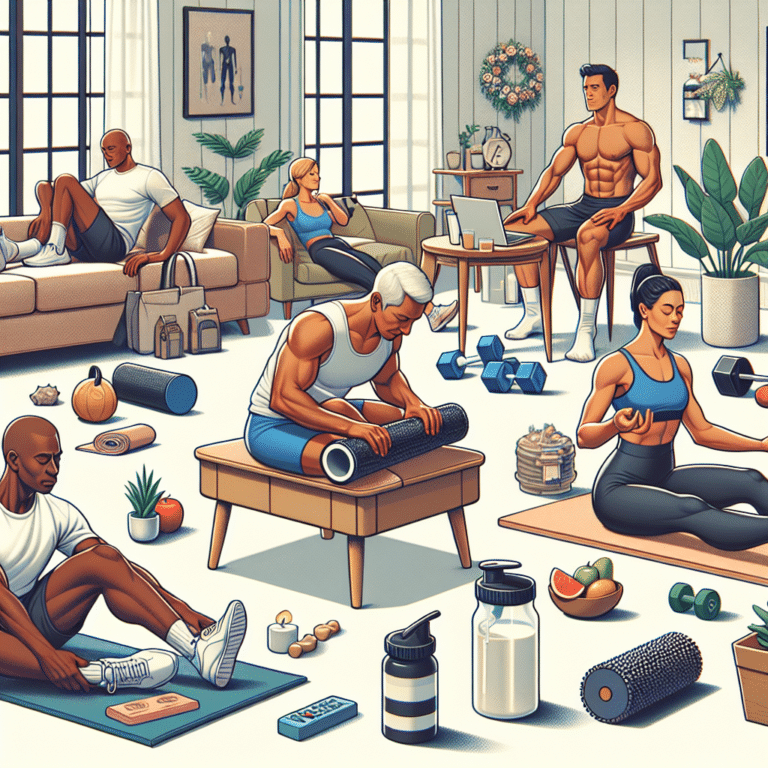 quick recovery routines after home workouts