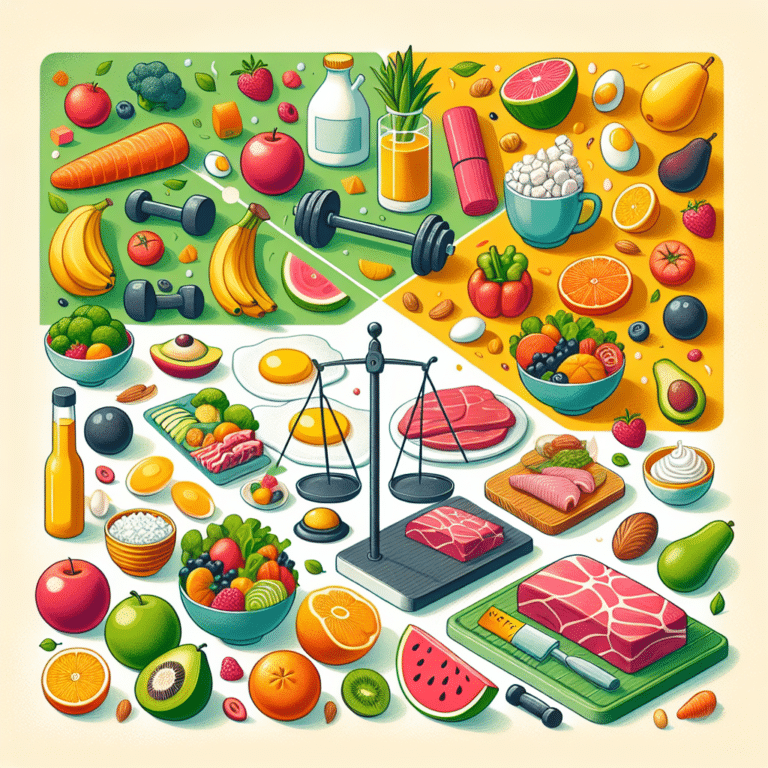 balanced diets for home strength training