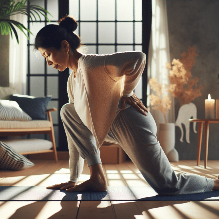 stretching for lower back relief at home